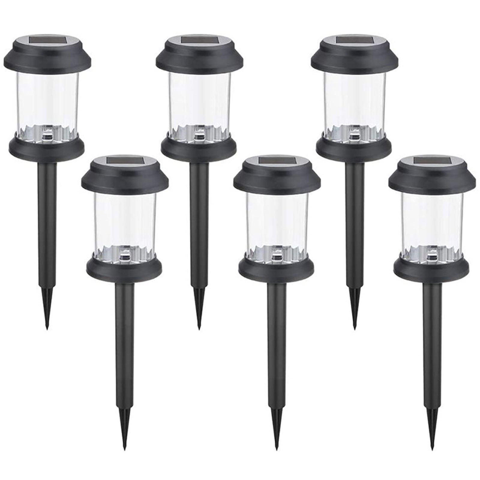 Super Bright Solar Lights, Outdoor Pathway Lights, Solar Powered Garden Lights, LED Landscape Lighting, Auto On/Off for Walkway and Patio