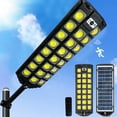 thumbnail image 1 of Solar Street Lights,150000LM Super Bright Outdoor Solar Lights Dusk to Dawn, Large Solar Street Lights Waterproof, Solar Security Flood Lights for Area Lighting Yard Garden Patio Parking Lot Home, 1 of 7