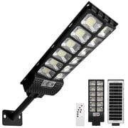 Super Bright Solar Street Lights, Upgraded 66000LM Ultra Bright Dusk to Dawn Motion Sensor Solar Lights with Remote Cont