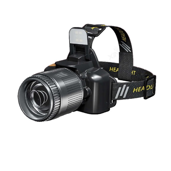 Super Bright Telescopic Focus Flashlight with Long Range Beam for Outdoor Emergency Camping and Sports Activities