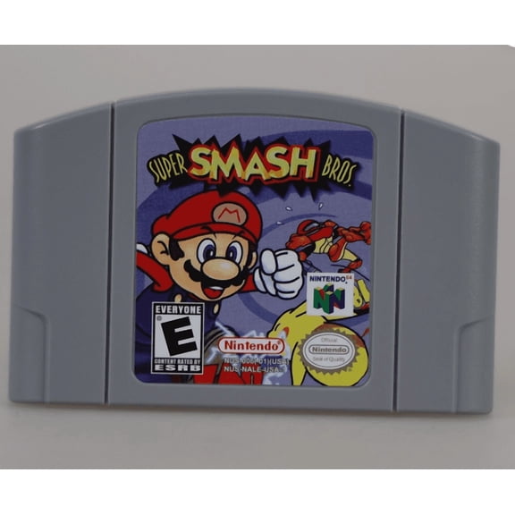 Super Bros. - N64, Game Cartridge US