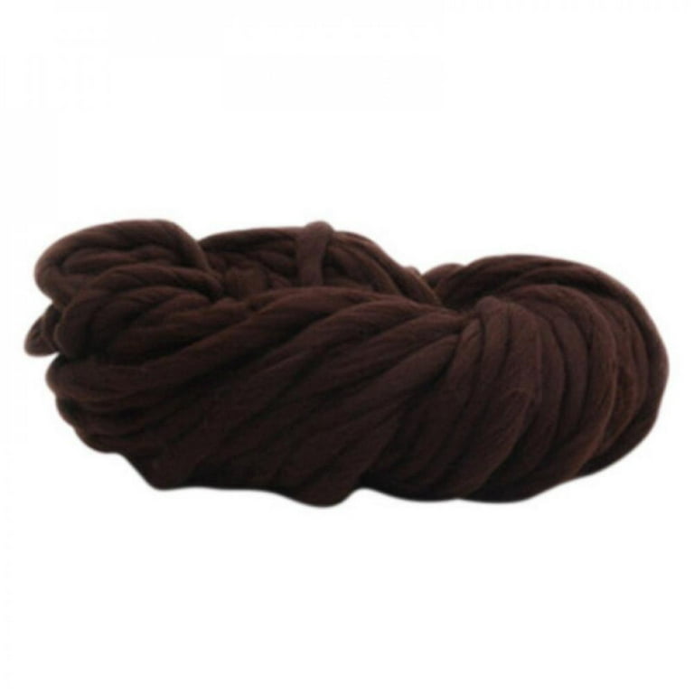 Super Bulky Arm Knitting Wool Roving Knitted Blanket Chunky Cheap Wool Yarn  Super Thick Yarn For Knitting/crochet/carpet/hats 
