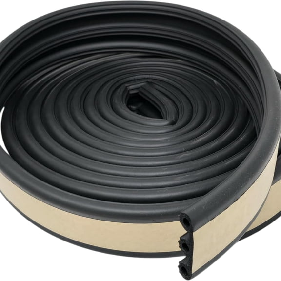 Super Cap Seal XL 20 FT (2 1/8" Width x 1/2" Height x 20' Length) EPDM Rubber for Caps Over 200 lbs