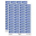 thumbnail image 1 of Super Caped Dog Teacher Student School Sticker Set - Dark Blue - Gloss Finish - 1.25" Mini, 1 of 7