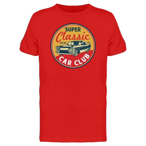 Super Classic Car Club Tee Men's -Image by Shutterstock