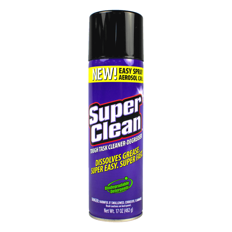 Spring Cleaning With Super Clean Cleaner Degreaser