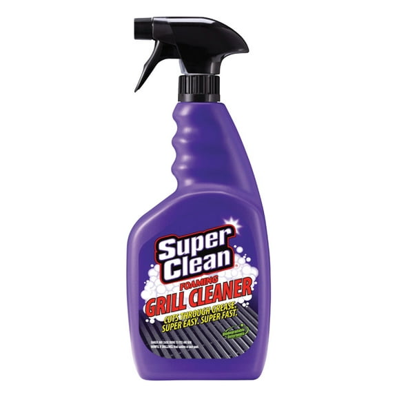 Super Clean Size Foaming All Purpose Grill Cleaner Degreaser, Biodegradable, 32oz Value, Color, 32 Fl Oz