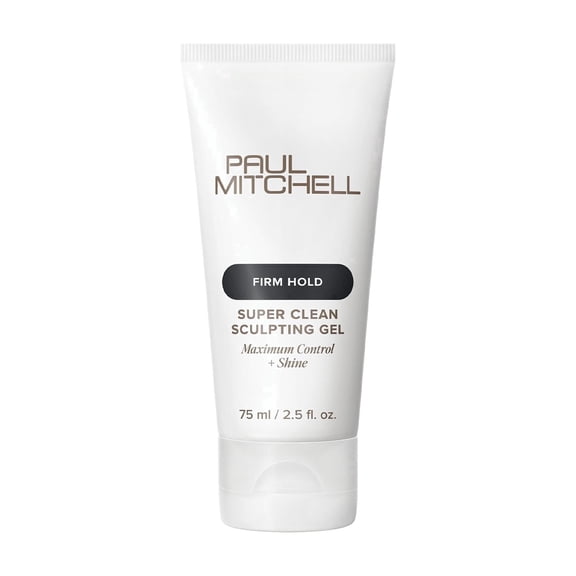 Paul Mitchell Super Clean Sculpting Gel, Firm Hold, High Shine Finish Hair Gel, For All Hair Types, 2.5 fl oz