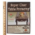 thumbnail image 1 of Super Clear Extra Heavy Duty, Durable 100% Vinyl Tablecloth protector & Table cover Size 60 X 90 Inches Oblong, 1 of 2