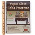 thumbnail image 1 of Super Clear Extra Heavy Duty, Durable 100% Vinyl Tablecloth protector & Table cover Size 70 X 126 Inches Oblong, 1 of 2