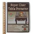 thumbnail image 1 of Super Clear Extra Heavy Duty, Durable 100% Vinyl Tablecloth protector & Table cover Size 70 X 90 Inches Oblong, 1 of 2