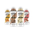 Super Coffee, Iced Keto Coffee (0g Added Sugar, 10g Protein, 80 Calories) [Variety Pack] 12 Fl