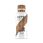 Super Coffee Mocha Latte Iced Coffee Bottle, 12 fl oz