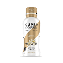 Super Coffee Vanilla Latte Iced Coffee Bottle, 12 fl oz