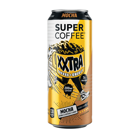 Super Coffee XXTRA Mocha Iced Coffee Bottle, 15 fl oz