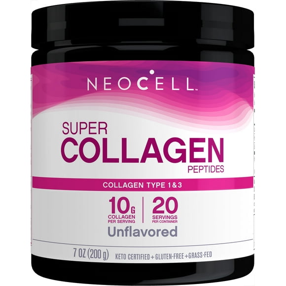 Super Collagen Powder 7 oz | Unflavored | Healthy Hair, Skin, and Nails for Men and Women | by NeoCell