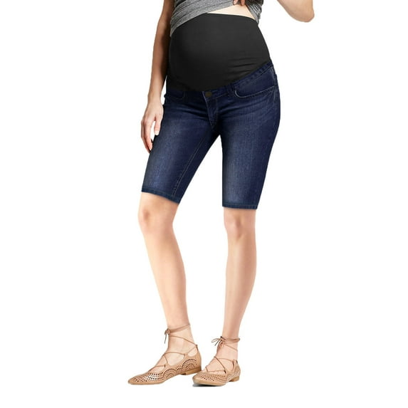 Super Comfy Stretch Women's Skinny Maternity Bermuda