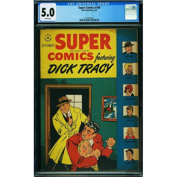 Super Comics #100 - CGC 5 Comic Book