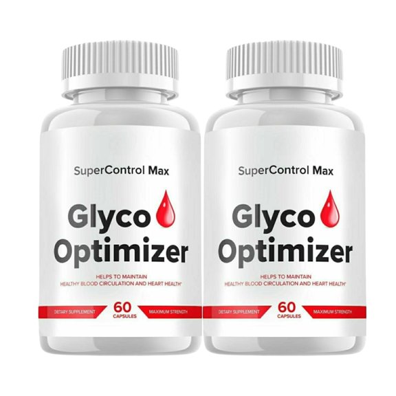 Super Control Max Glycogen Support Capsules Supplement - Supercontrolmax Optimizer, Super Control Max, SuperControl Max - 120 Capsules, 2 Pack
