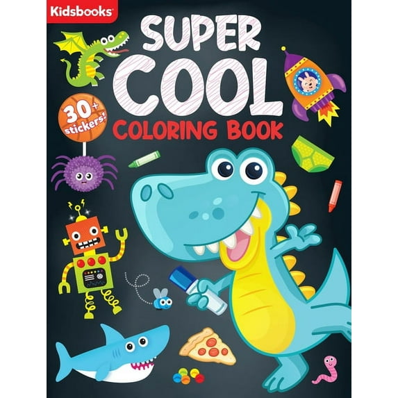 Super Cool Coloring Book, (Paperback)