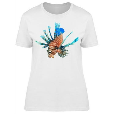 Super Cool Lion Fish  T-Shirt Women -Image by Shutterstock, Female x-Large