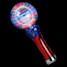 Super Cool Meteor Storm LED Changing Pattern Spinner Wand