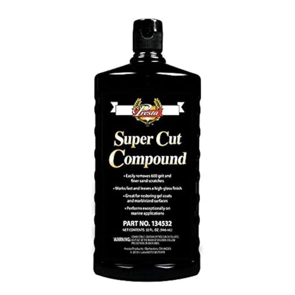 Super Cut Compound Buffing Wool 1 qt, Fine Grit 600