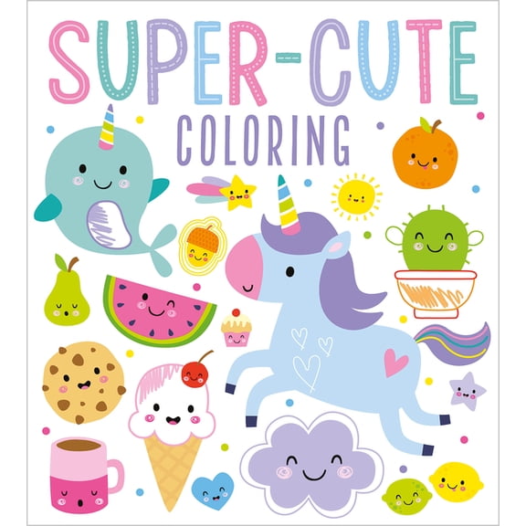 Super-Cute Coloring, (Paperback)