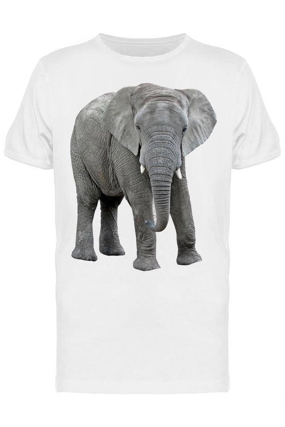 Super Cute Elephant T-Shirt Men -Image by Shutterstock, Male x-Large
