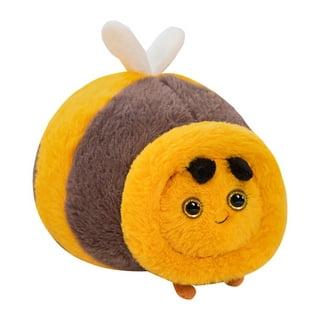 Bees stuffed animals , crochet stuff bumble bee, cute farm b