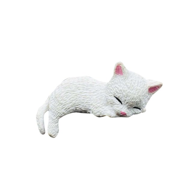 Super Cute Sleepy Cat Car Screen Small Ornaments Car Center Display