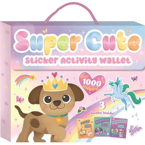 Super Cute Sticker Activity Kit: with 3 Books and over 1000 Stickers Included