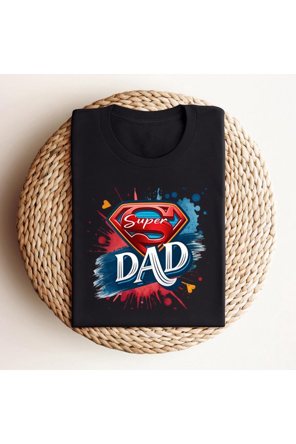 Super Dad Best Father Appreciation Graphic T-Shirt