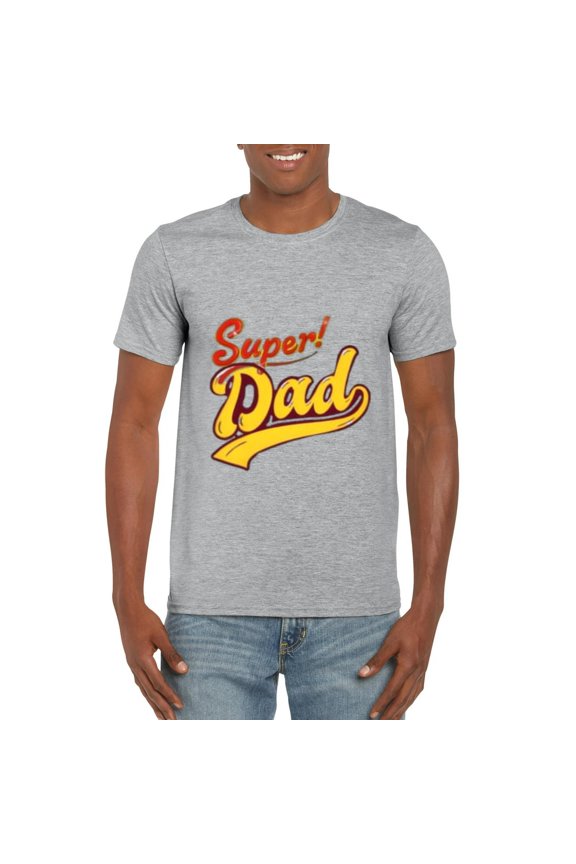 Super Dad Cool Fathers Day Hero Celebration Awesome Gift T-Shirt, for men & women, up to size 5XL