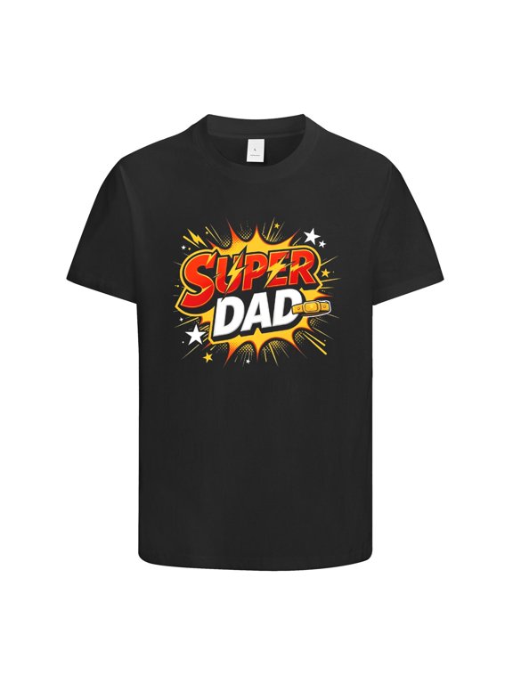 Super Dad Cool T shirt, Gifts for Dad, Funny Shirts Gift Idea for Fathers Day, Birthday, Holiday, Christmas, Dad Shirt, Funny Shirt for Daddy, Size 3XL