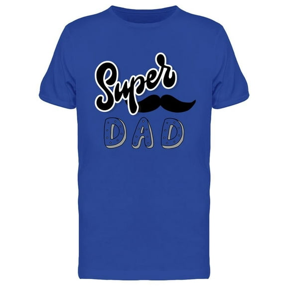 Super Dad Design T-Shirt Men -Image by Shutterstock, Male x-Large