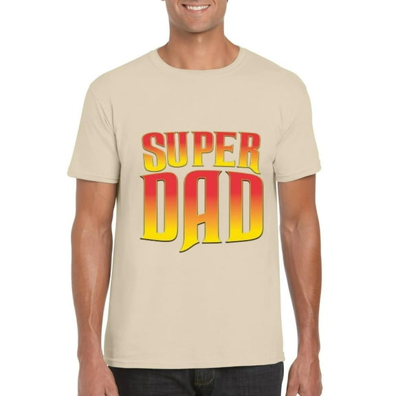 Super Dad Funny Fathers Day Hero Awesome Celebration Gift T-Shirt, for men & women, up to size 5XL