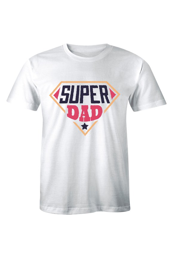 Super Dad My Dad My Hero Birthday Present Daddy T-Shirt Tee All Size S-5XL