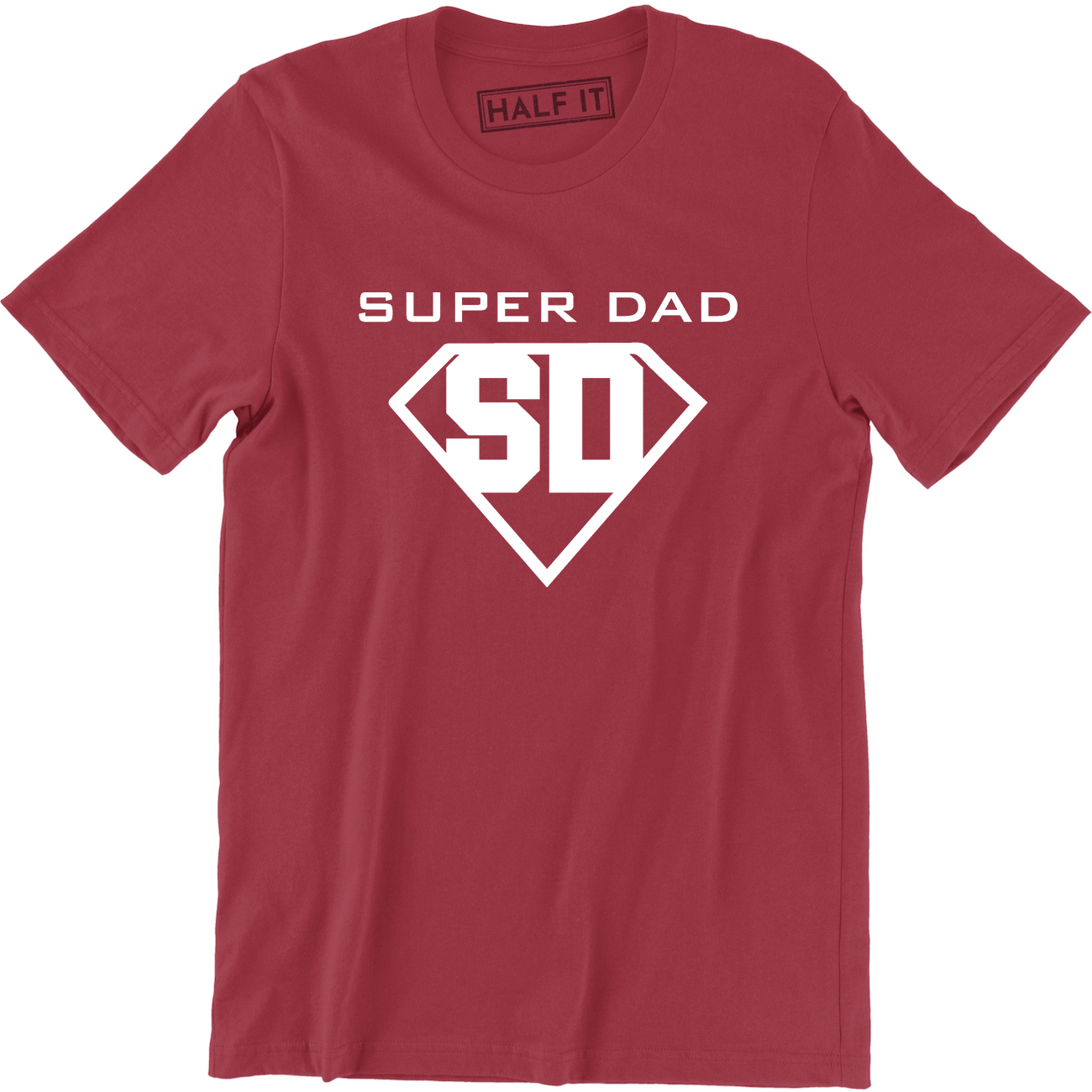 Super Dad My Dad My Hero Father Day Birthday Gift Present Daddy Tee Shirt - image 1 of 4