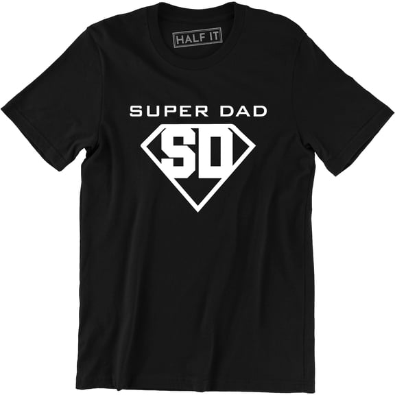 Super Dad My Dad My Hero Father Day Birthday Gift Present Daddy Tee Shirt