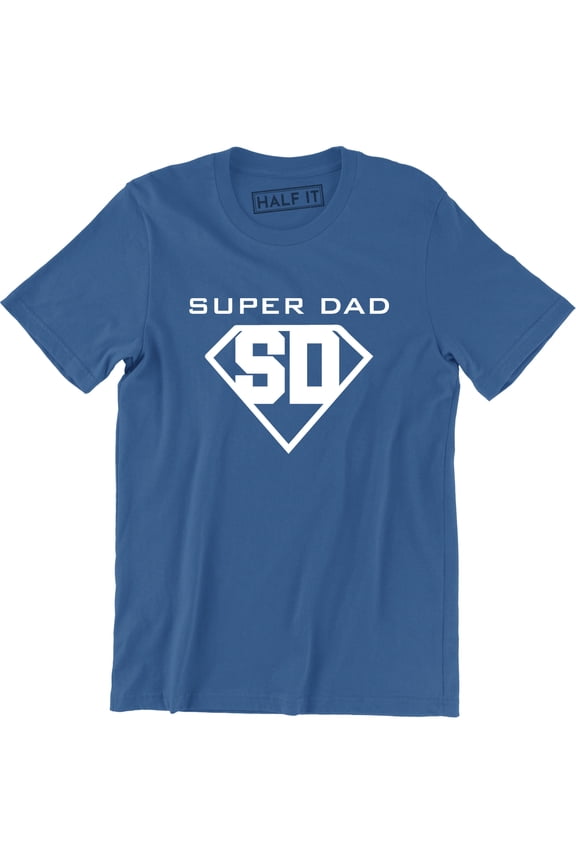 Super Dad My Dad My Hero Father Day Birthday Gift Present Daddy Tee Shirt