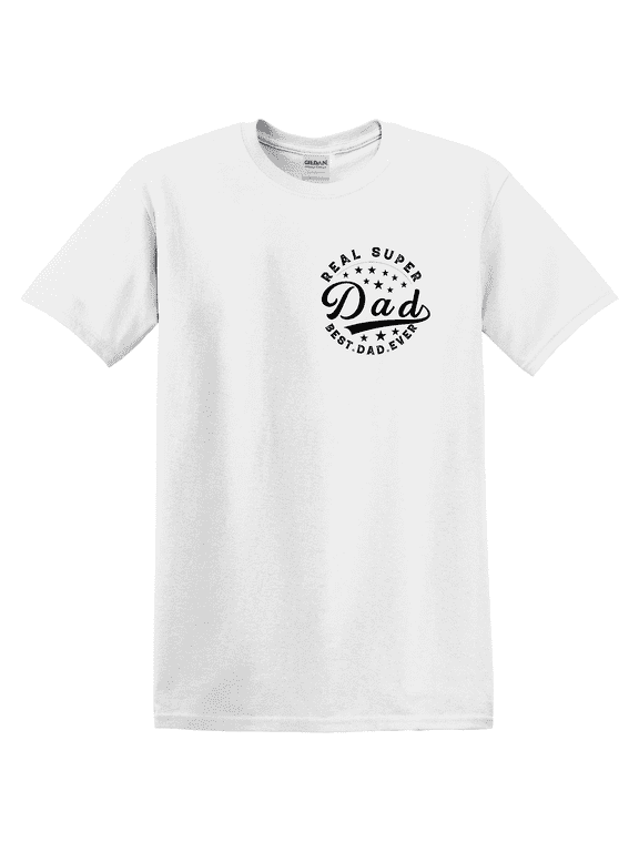 Super Dad Pocket Daddy Family Hero Graphic T-Shirt