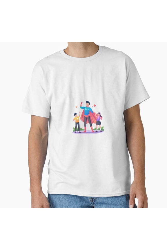 Super Dad Retro Edition Shirt, Dad Graphic Tee