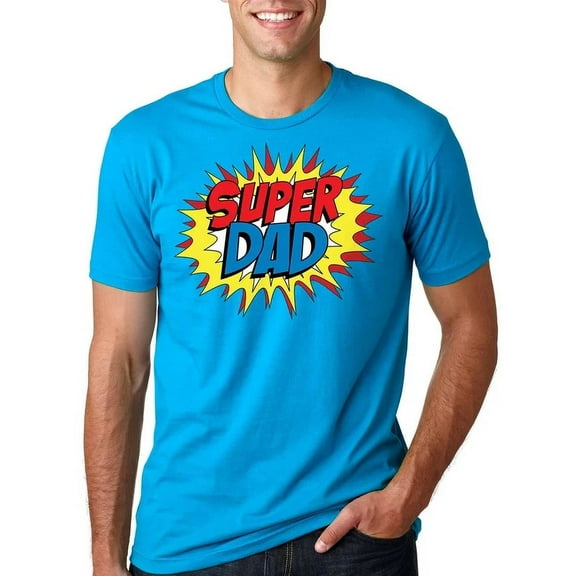 Super Dad T-Shirt Gift For Dad Father Comics Style Dad Tee Shirt Unisex S-5XL Hot Trending Shirt, Vintage Birthday Gift