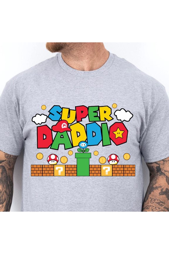 Super Daddio Shirt,Dad Shirt,Daddy Shirt,Fathers Day Gift,Gift for Father,Fathers Day Shirt,Funny Dad Shirt,New Dad Shirt,Gift for Dad