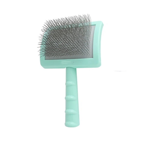 Super Dense Soft Slicker Brush for Thick and Long Fur Dogs - Grooming Brush for Fluff, Shedding, Tangles on Goldendoodles - big size