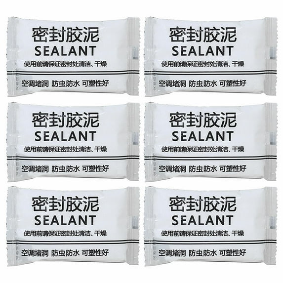 Super Diamond Mud Seal Putty Clearance, Furenl Type Sealant Mastic Quick Mending Mud for Drain Connection Sealing Clay Sealant Quick Mending Mud for Drain Connection Wall Hole Air Conditioning, D