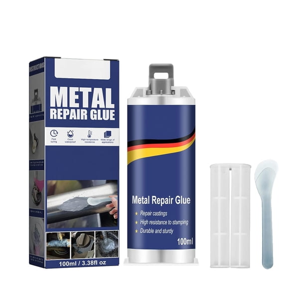 Super Diamond Mud Seal,Strong Foundry Glue,Casting Repair Glue,High Temperature Resistant Casting Repair,Liquid Welding Filler for Metal Defects and Repairs (1)