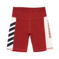 thumbnail image 1 of Super Dry Women's Active Lifestyle Cycle Short, Varsity Red,4 - US, 1 of 4