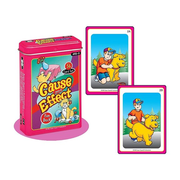 Super Duper Cause and Effect Fun Deck Cards (FD11)
